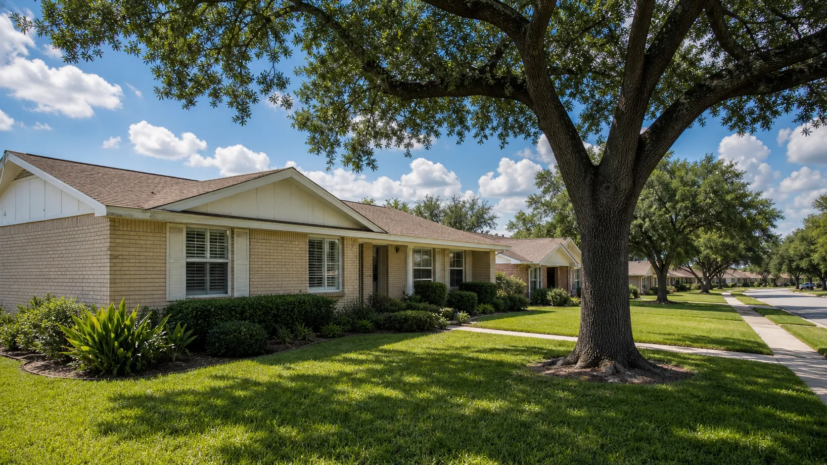 A licensed electrician at a Pearland, TX home with a standby generator
